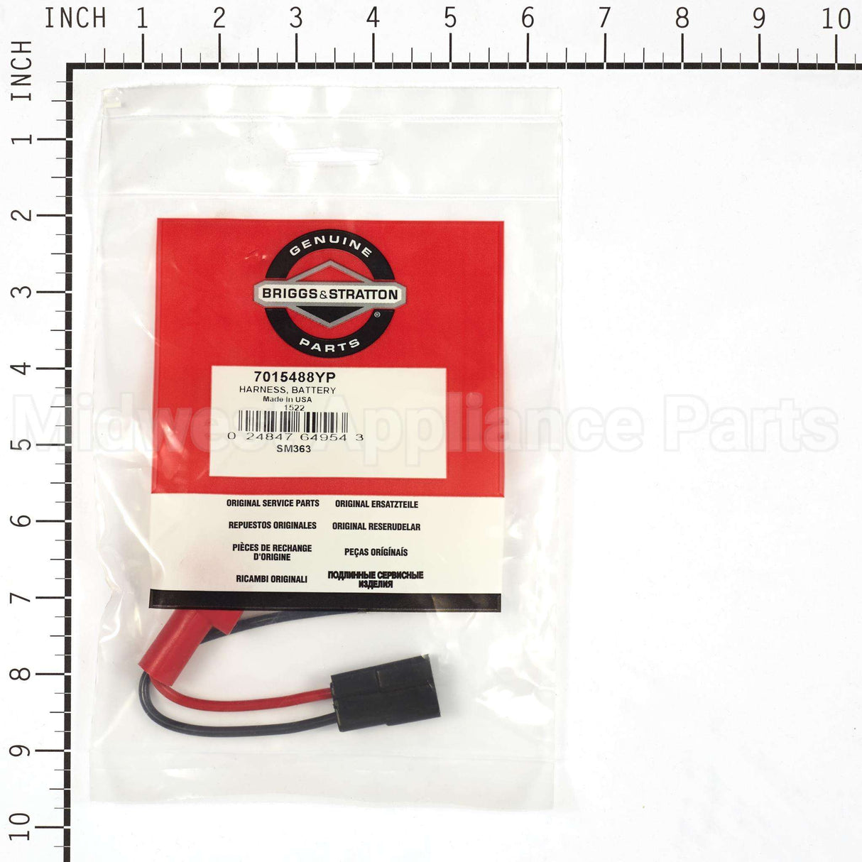 7015488YP Briggs & Stratton Harness Battery