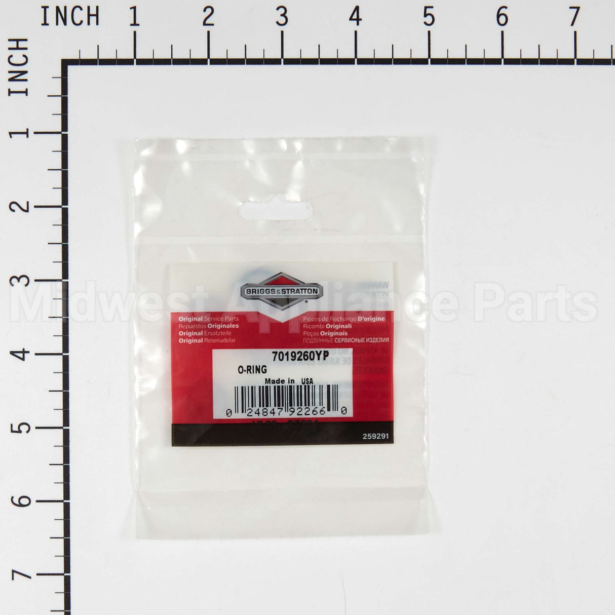 7019260YP Briggs & Stratton O-Ring