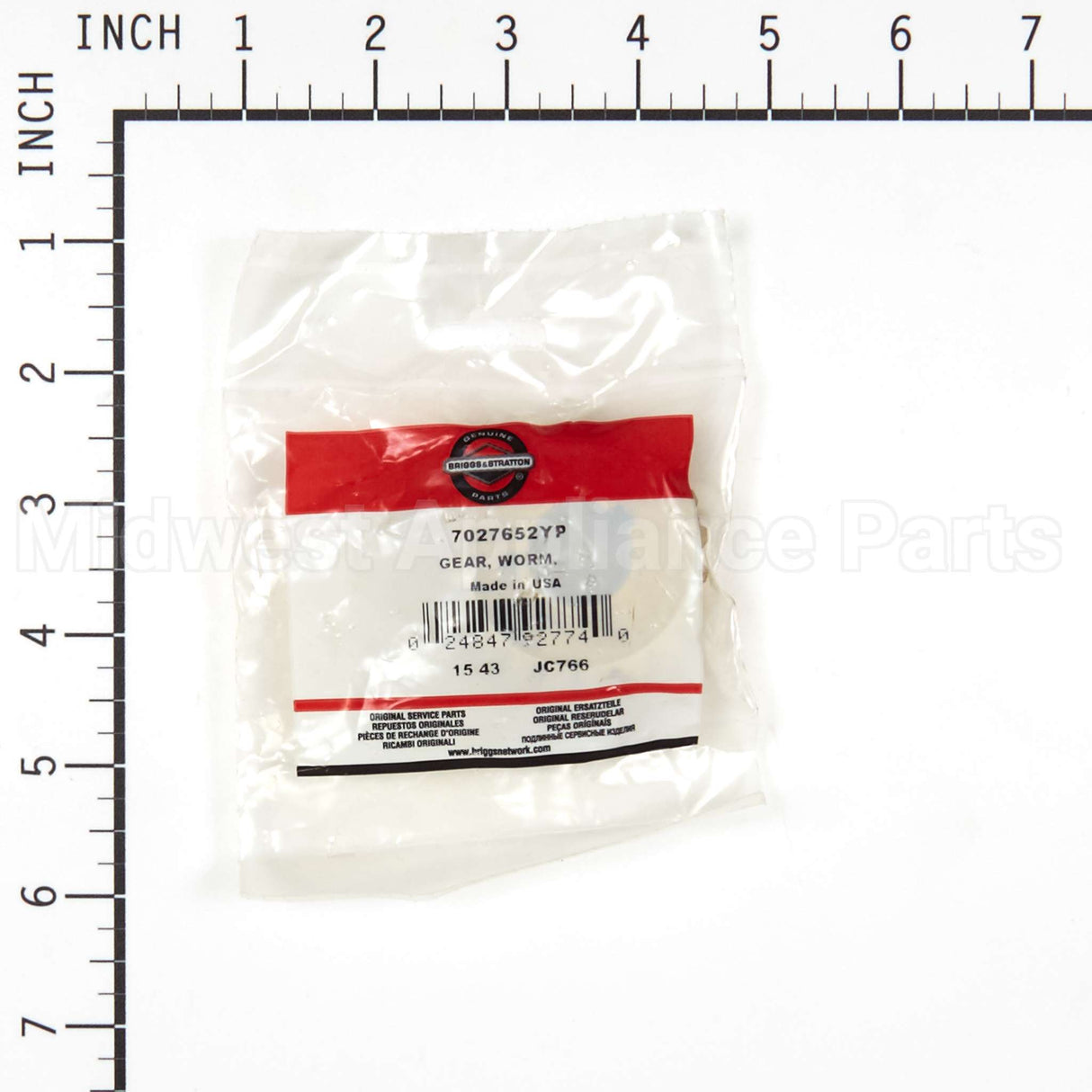 7027652YP Briggs & Stratton Gear Worm