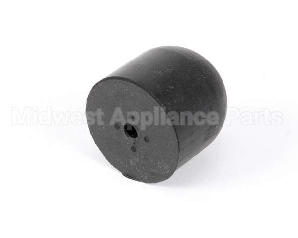 703-161A-- Beverage Air Bumper - Recess 1D Black
