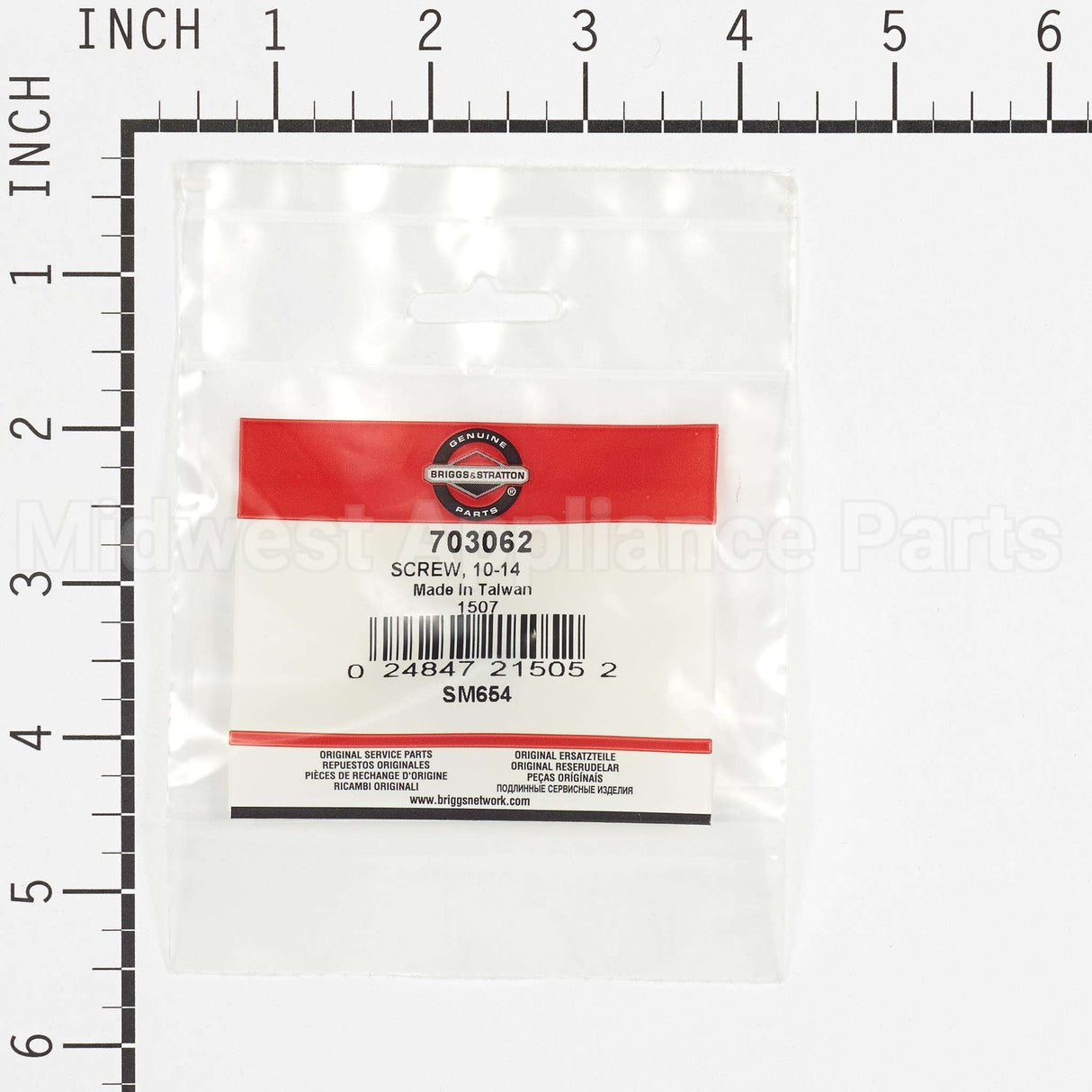 703062 Briggs & Stratton Screw 10-14