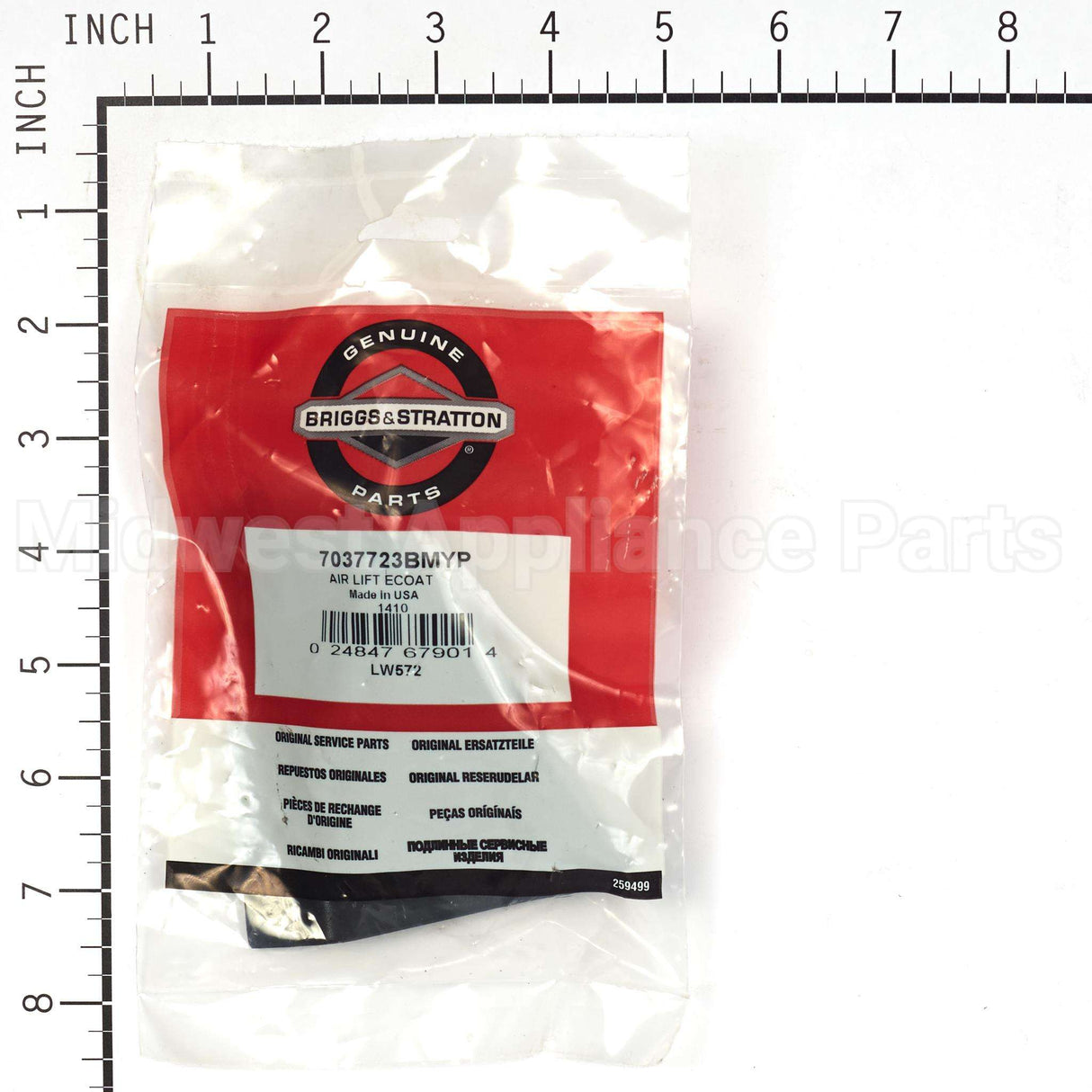 7037723BMYP Briggs & Stratton Air Lift Ecoat