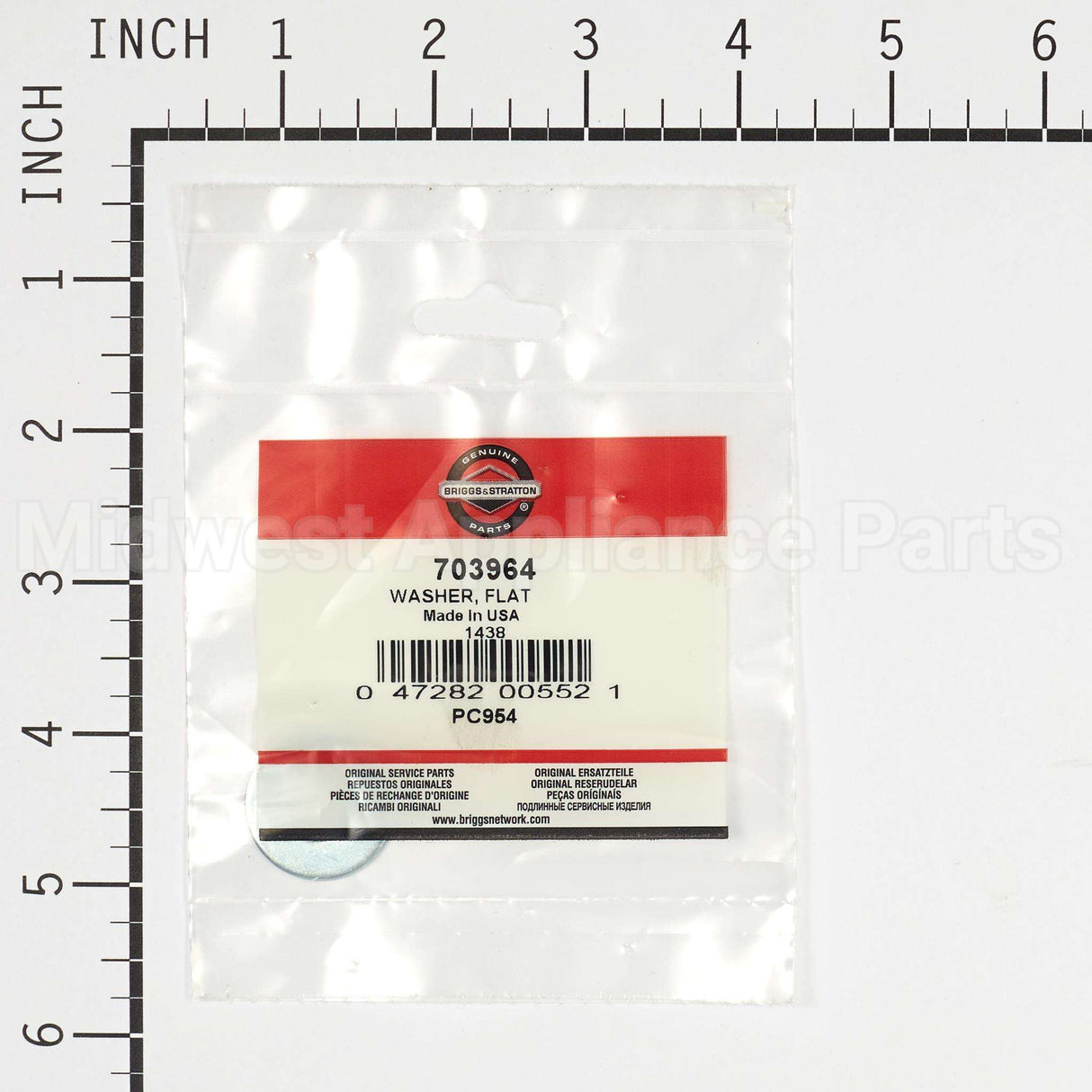 703964 Briggs & Stratton Washer Flat