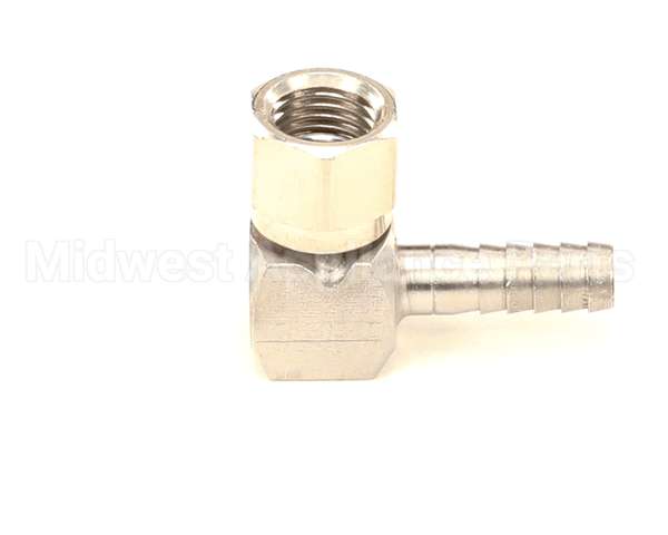 7052 Multiplex Elbow 14 Sw Nut X 14 Barb Ss