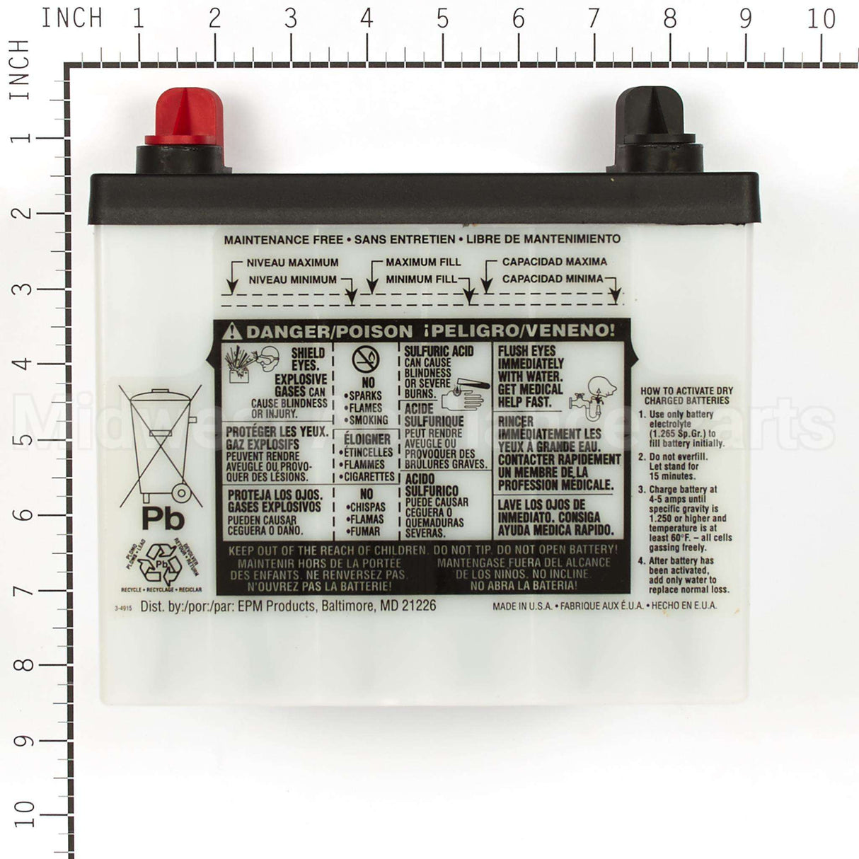 7060753YP Briggs & Stratton Battery Snapper