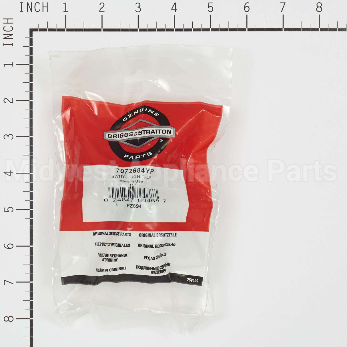 7072684YP Briggs & Stratton Switch Ignition