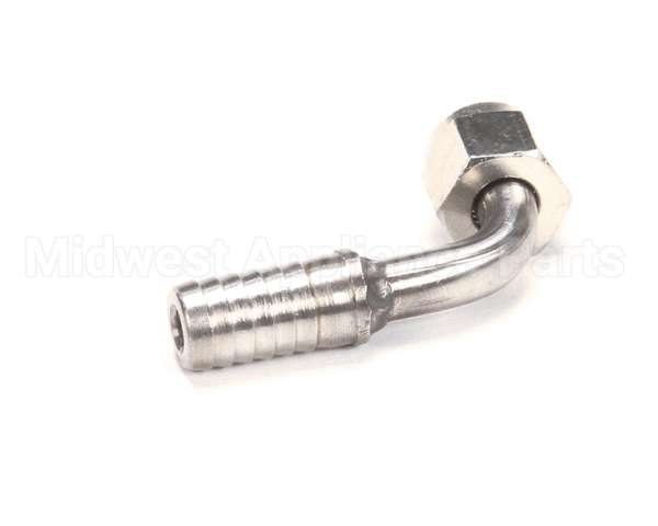 7073 Multiplex Elbow 1/4 Sw Nut X 3/8 Barb 90