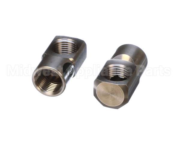 71447 Fisher Ss Close Elbow 1/2F 2Ea