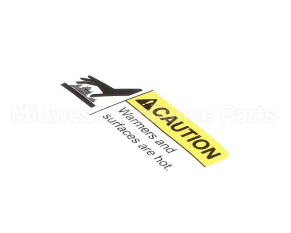 71509 Grindmaster Cecilware Decal,Caution Hot