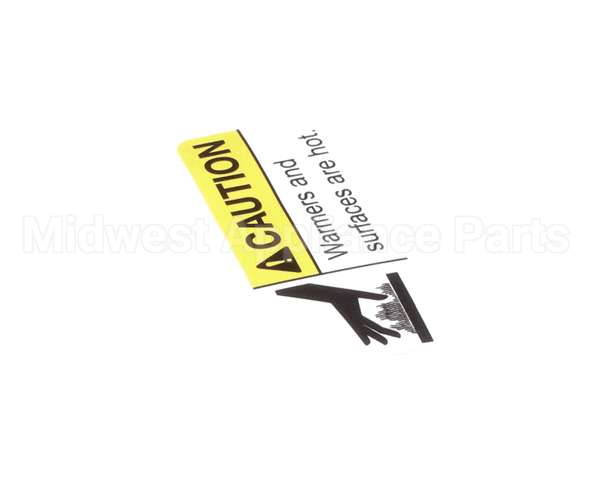 71509 Grindmaster Cecilware Decal,Caution Hot