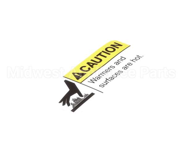 71509 Grindmaster Cecilware Decal,Caution Hot