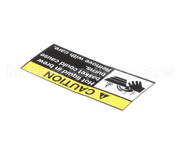 71949 Grindmaster Cecilware Decal, Caution Hot Liq(A)