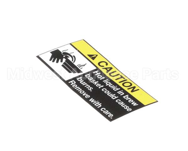 71949 Grindmaster Cecilware Decal, Caution Hot Liq(A)