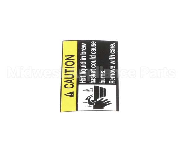 71949 Grindmaster Cecilware Decal, Caution Hot Liq(A)