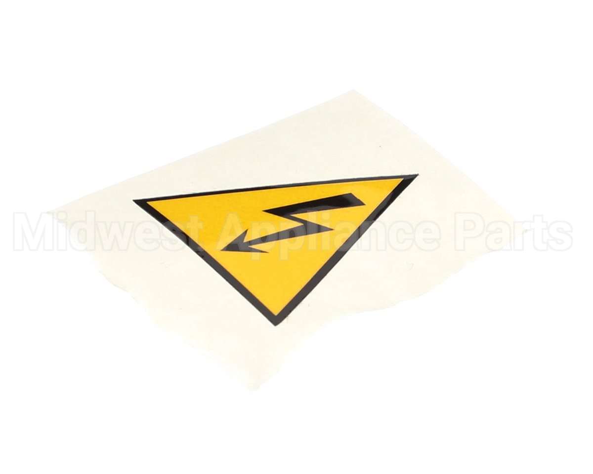 72704 Henny Penny Label - Shock Hazard