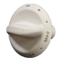 74005941 Whirlpool Knob Burner (Wht-Long S