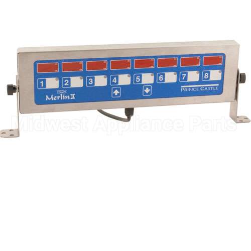 740T88H Compatible Prince Castle Timer, Cook/Hold, 8 Ch, Merlin