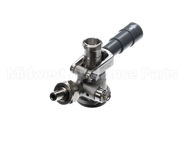 7485SS Micro Matic Keg Coupler Grey Handle Ss American