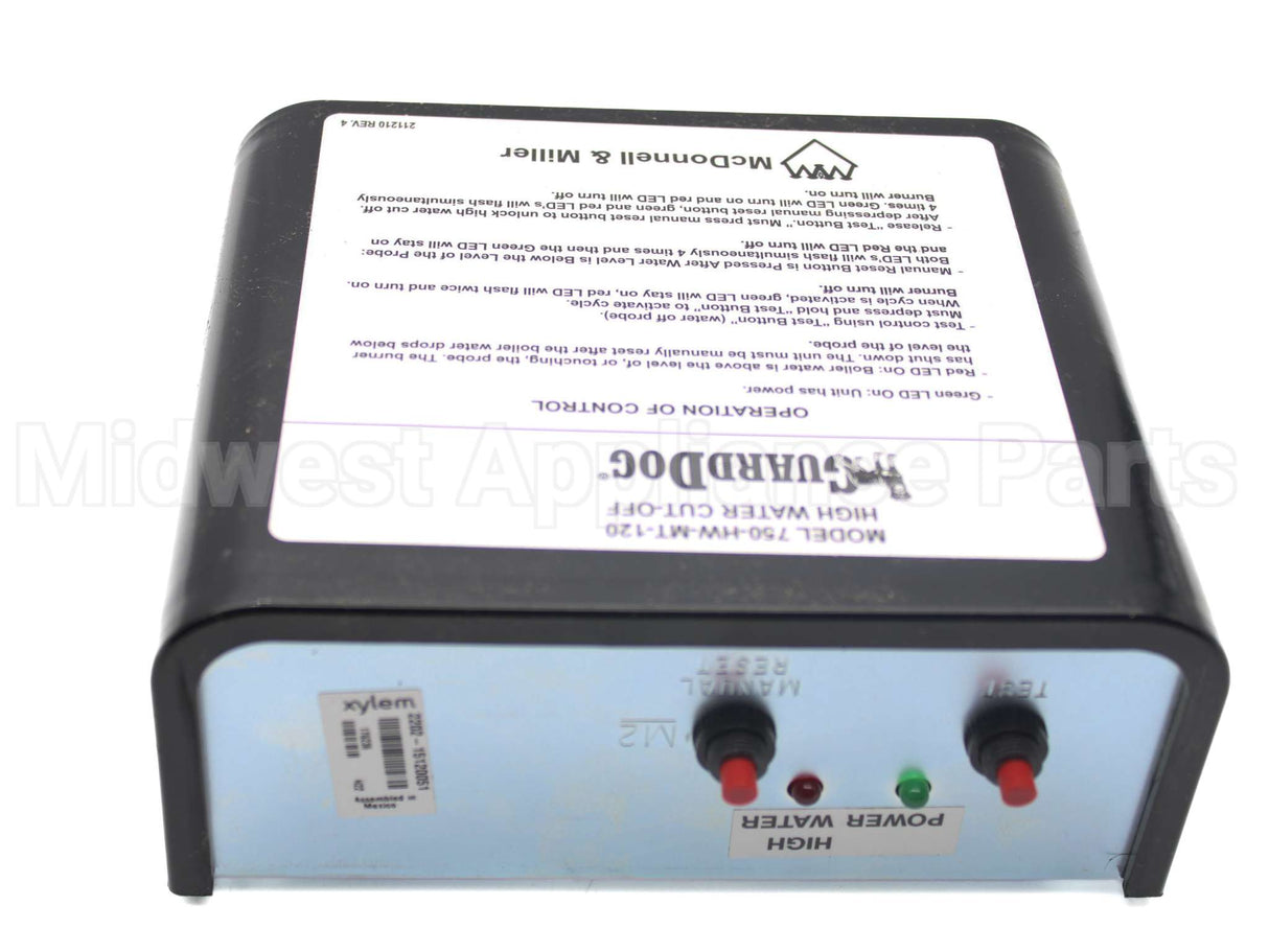 750-HW-MT-120 Xylem-Mcdonnell & Miller Electhwcow/Rst&Test #176236