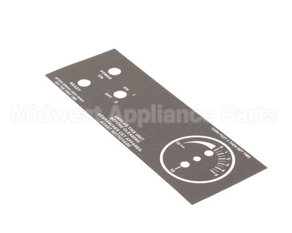 76309 Gold Medal Products Decal, Switch Panel