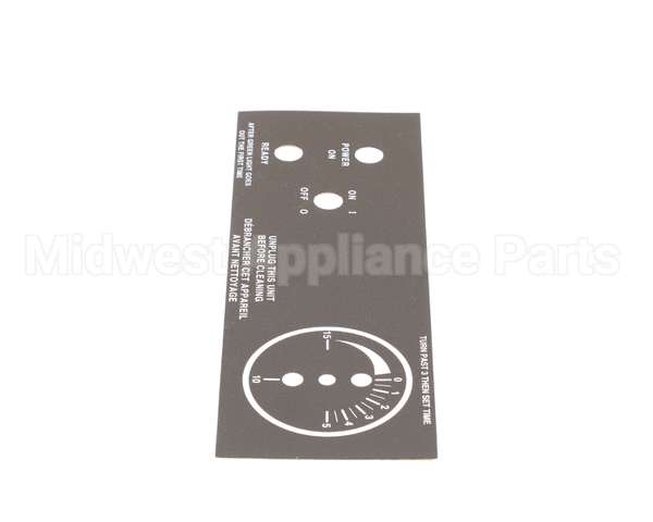 76309 Gold Medal Products Decal, Switch Panel