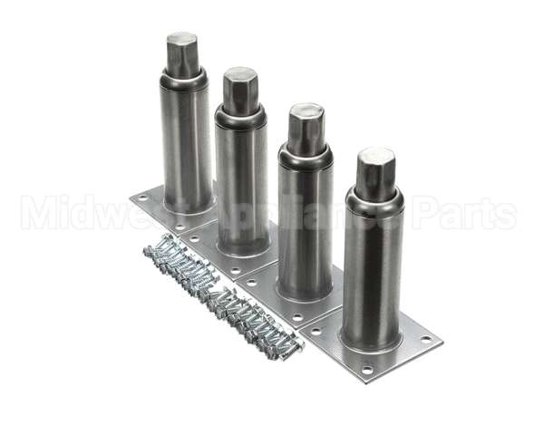 7860-18A Perlick Leg Set (4), 6, Mtg Flange