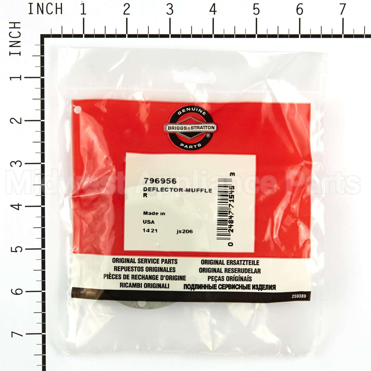 796956 Briggs & Stratton Deflector-Muffler