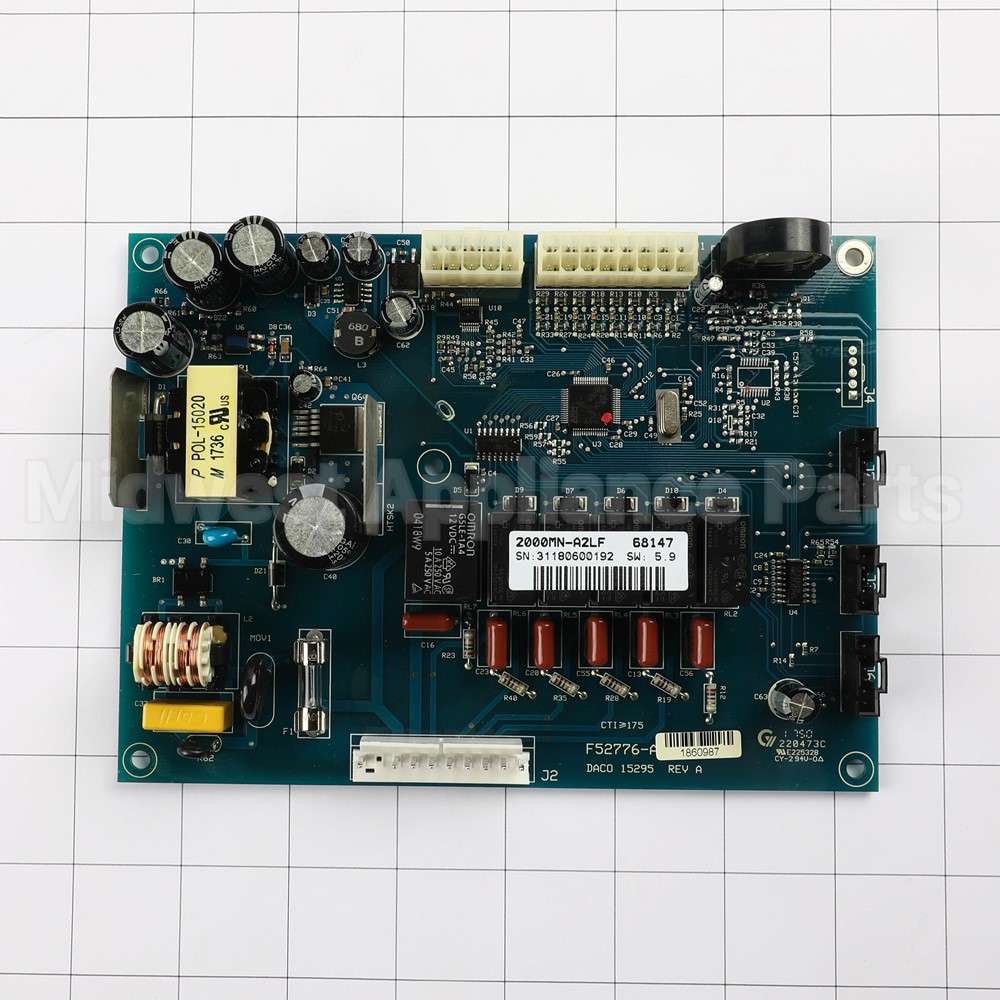 80-54297-00 U-Line Main Boardw/ Inst. Sheet