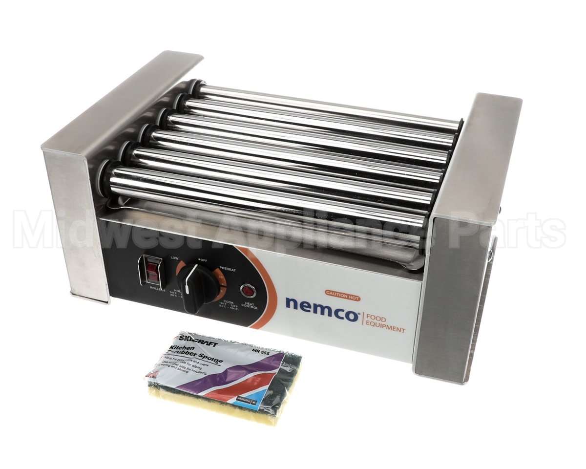 8010-220 Nemco Roll A Grill Hot Dog Grill