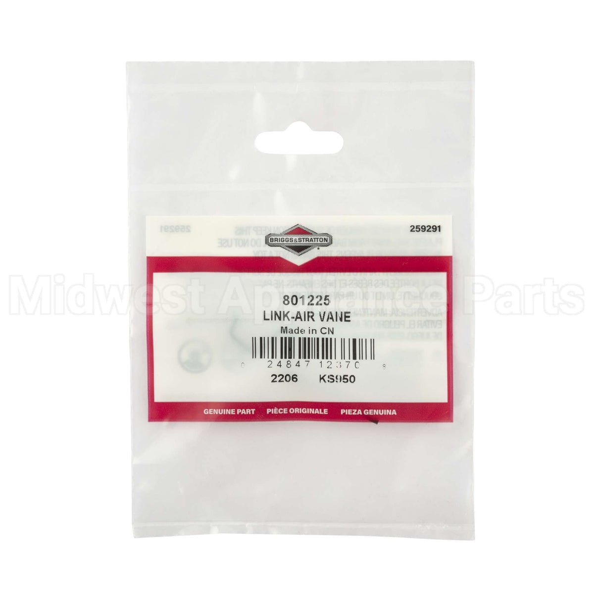 801225 Briggs & Stratton Link-Air Vane