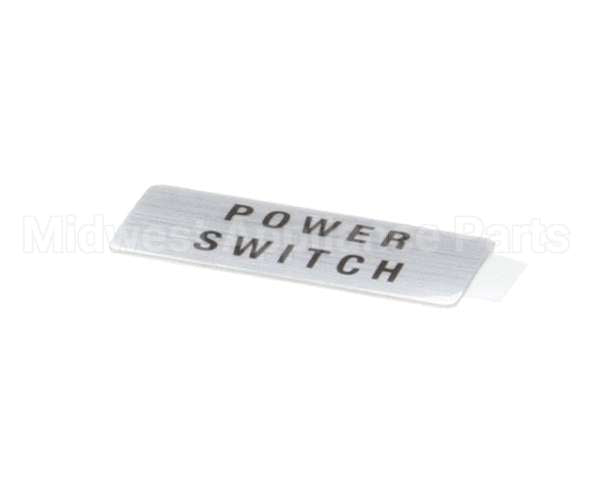 806-329D Beverage Air Label Power Switch H