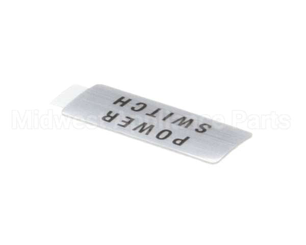 806-329D Beverage Air Label Power Switch H
