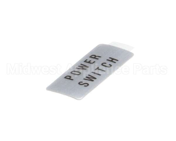 806-329D Beverage Air Label Power Switch H