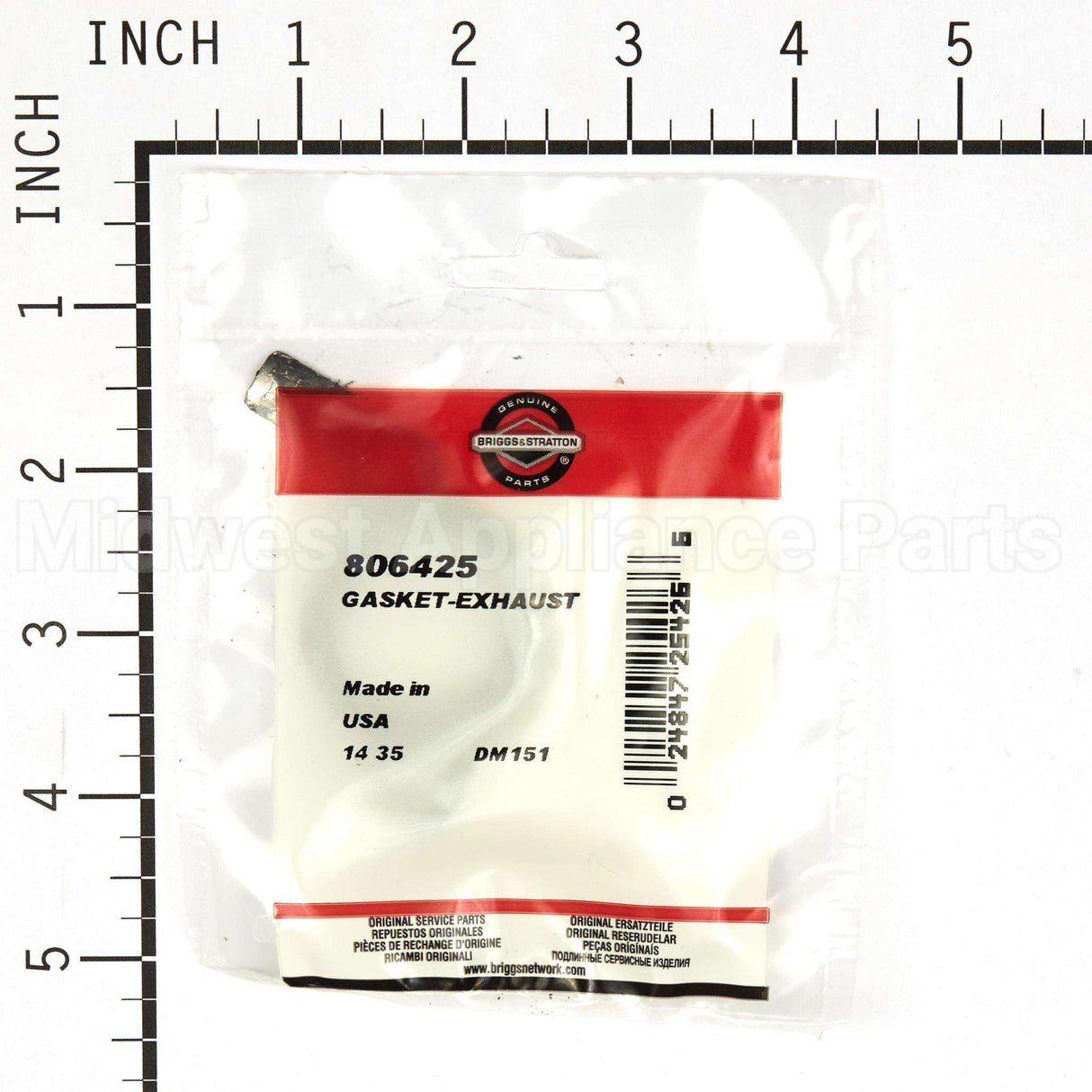 806425 Briggs & Stratton Gasket-Exhaust