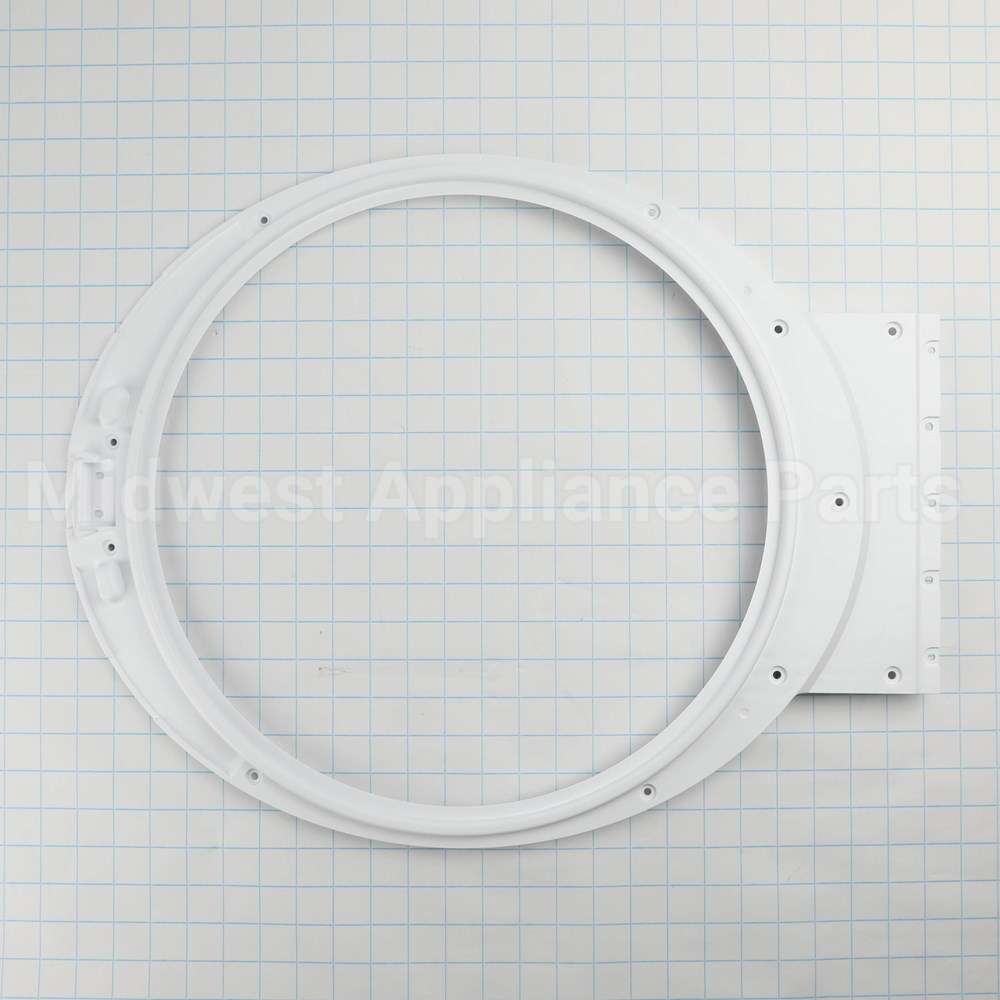 808097 Speed Queen Kit Inner Door Bezel White Glass Filled