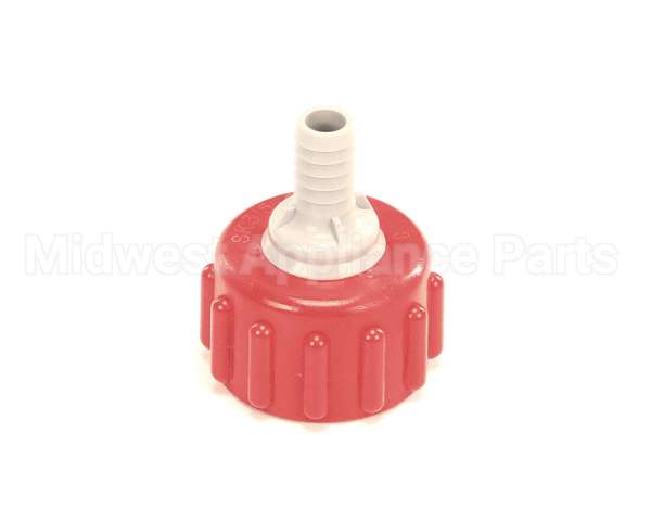 82-3989 Lancer Bib,Connector,Plastic,3/8,Red