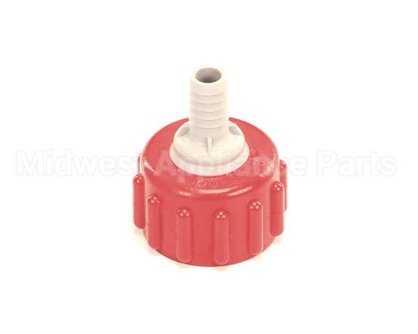 82-3989 Lancer Bib,Connector,Plastic,3/8,Red