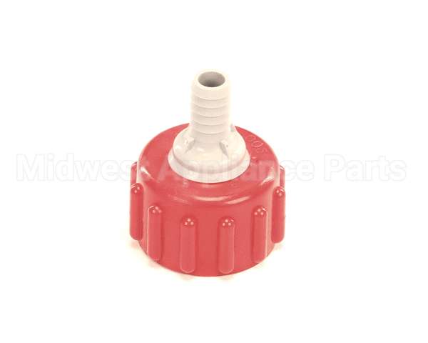 82-3989 Lancer Bib,Connector,Plastic,3/8,Red