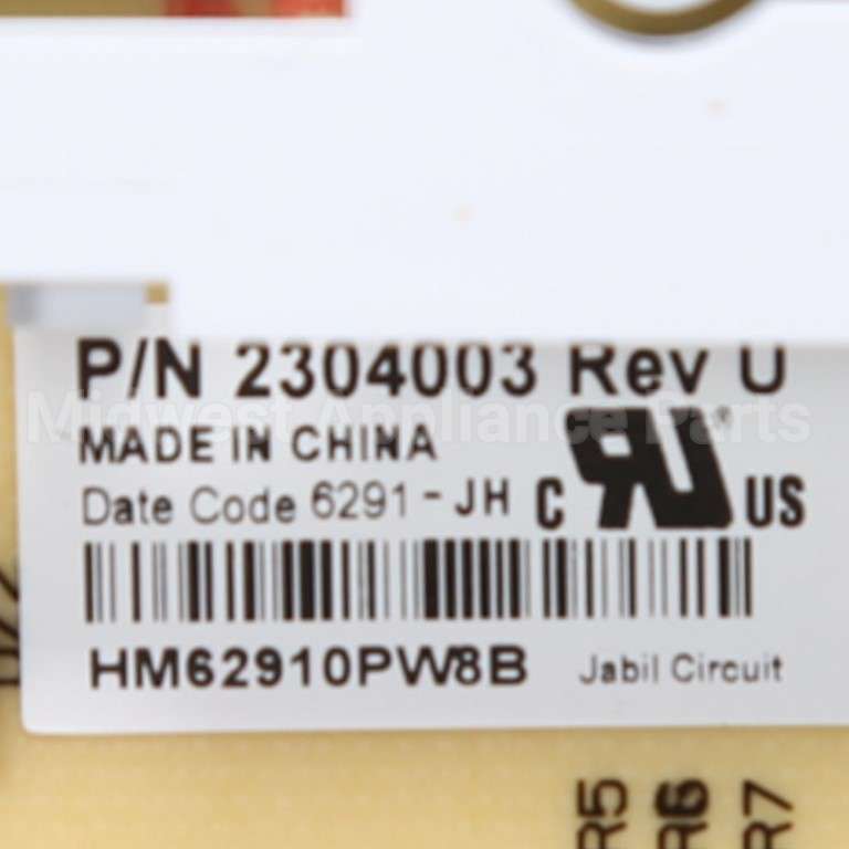 8201660 Whirlpool Cntrl-Elec