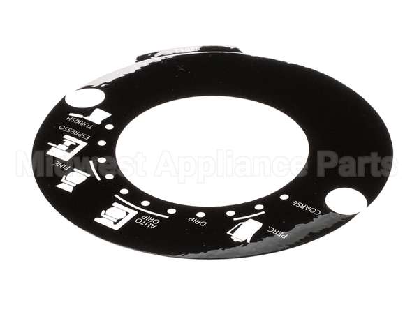 82032 Grindmaster Cecilware Decal, Grnd Sel 875 Blk