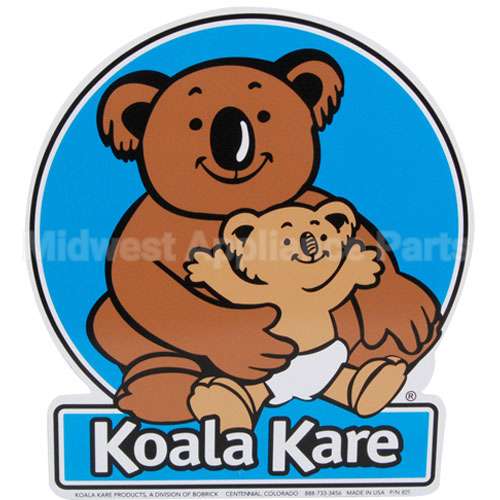 825 Compatible Koala Kare Door Label 10Inx11In