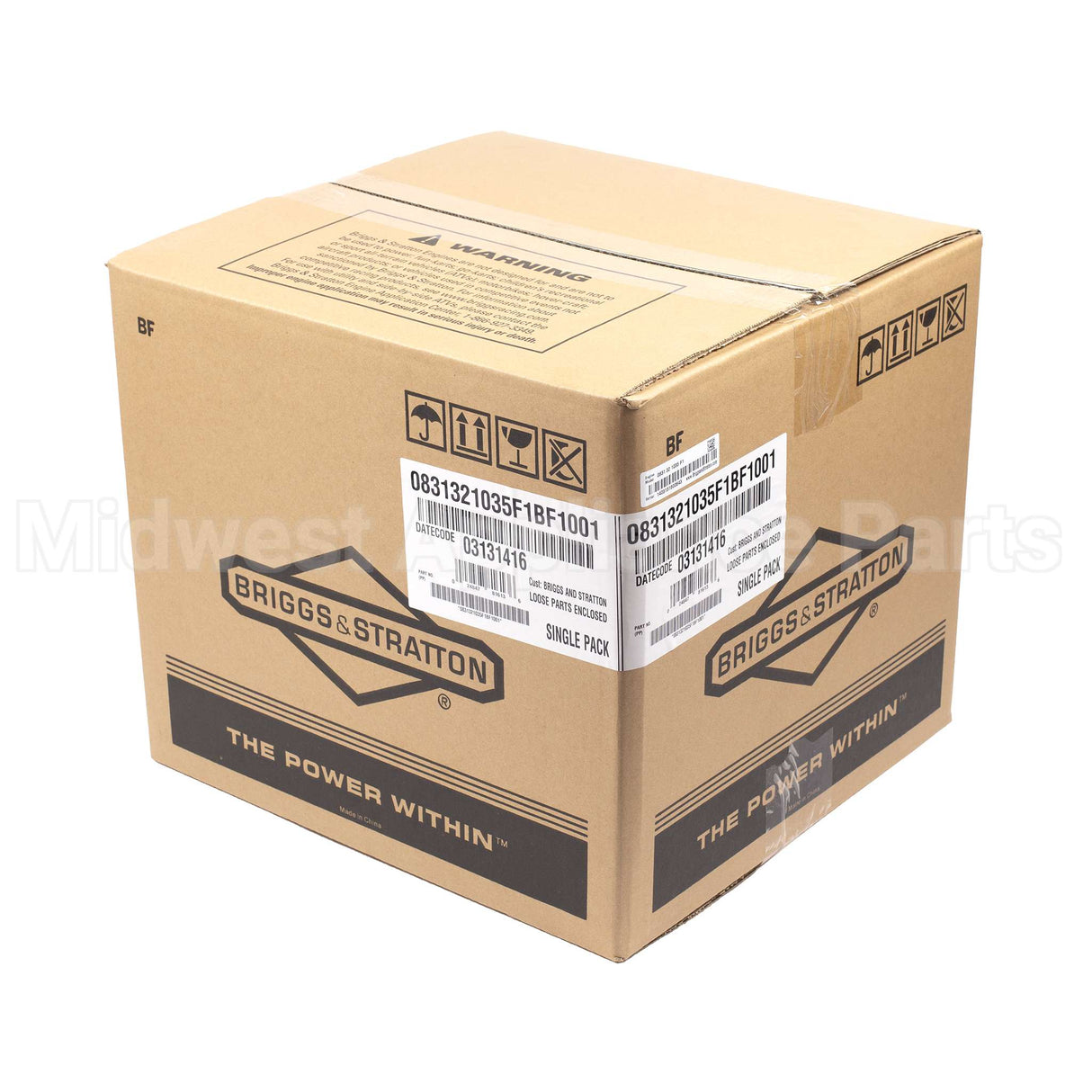 83132-1035-F1 Briggs & Stratton Engine Packed Single Carton