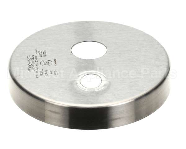 83175 Server Lid 130Mm Stainless