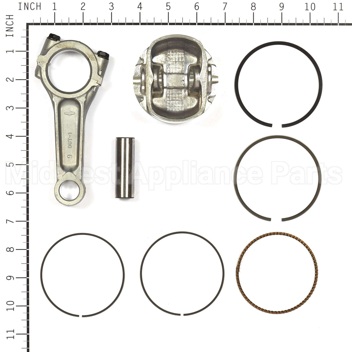 844009 Briggs & Stratton Piston/Rod Assy