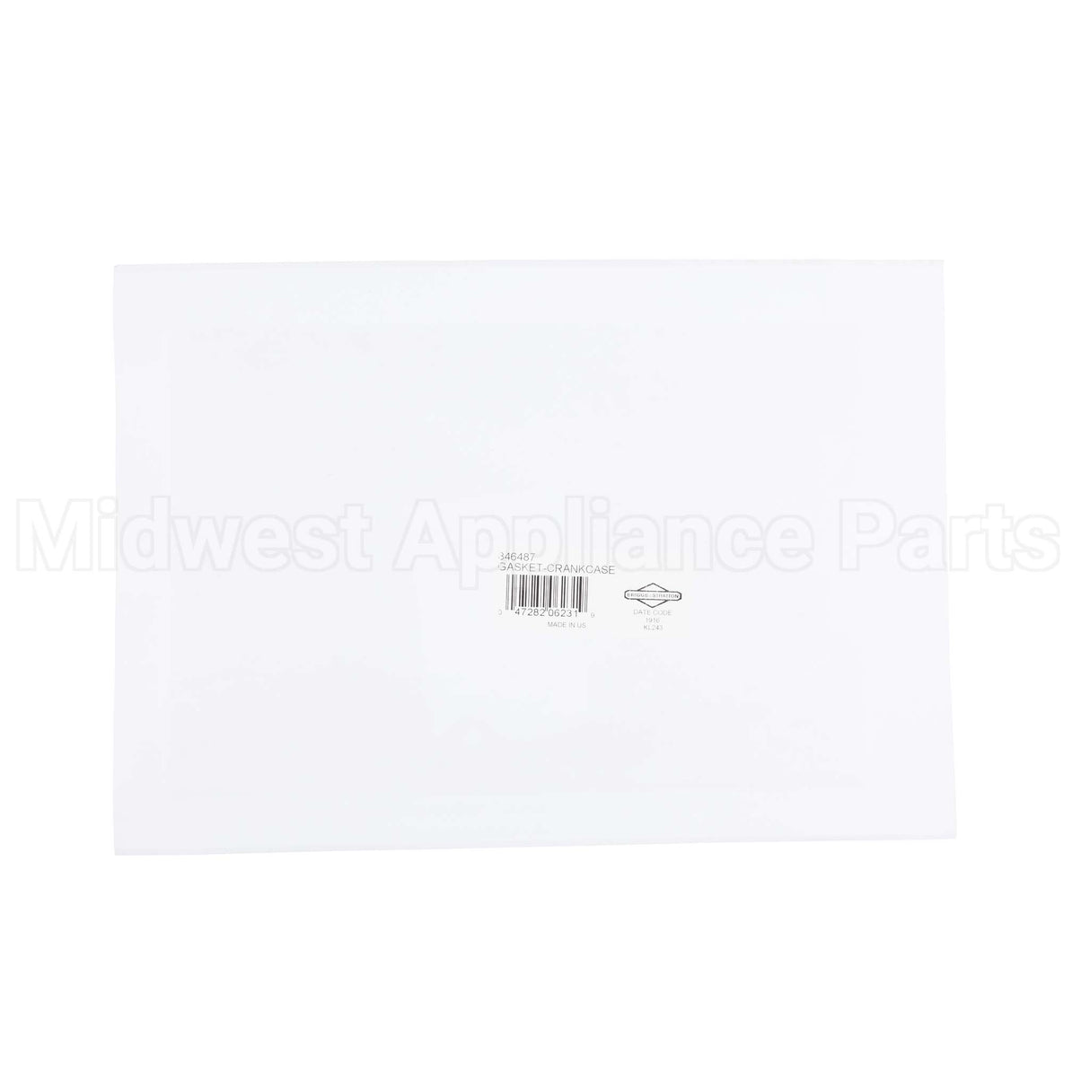 846487 Briggs & Stratton Gasket-Crankcase
