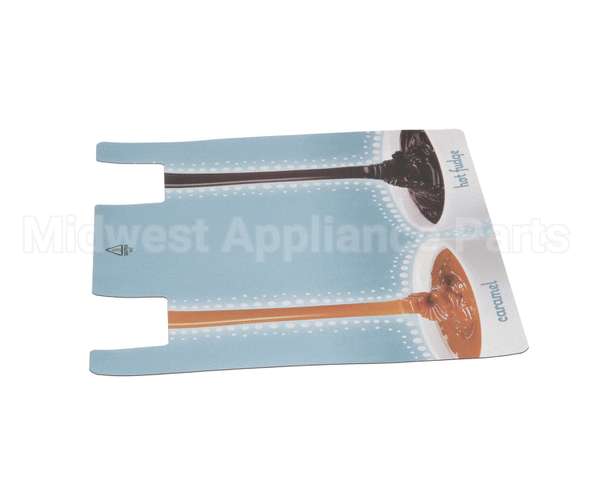 84974 Server Magnetic Decal Fudge And Caram