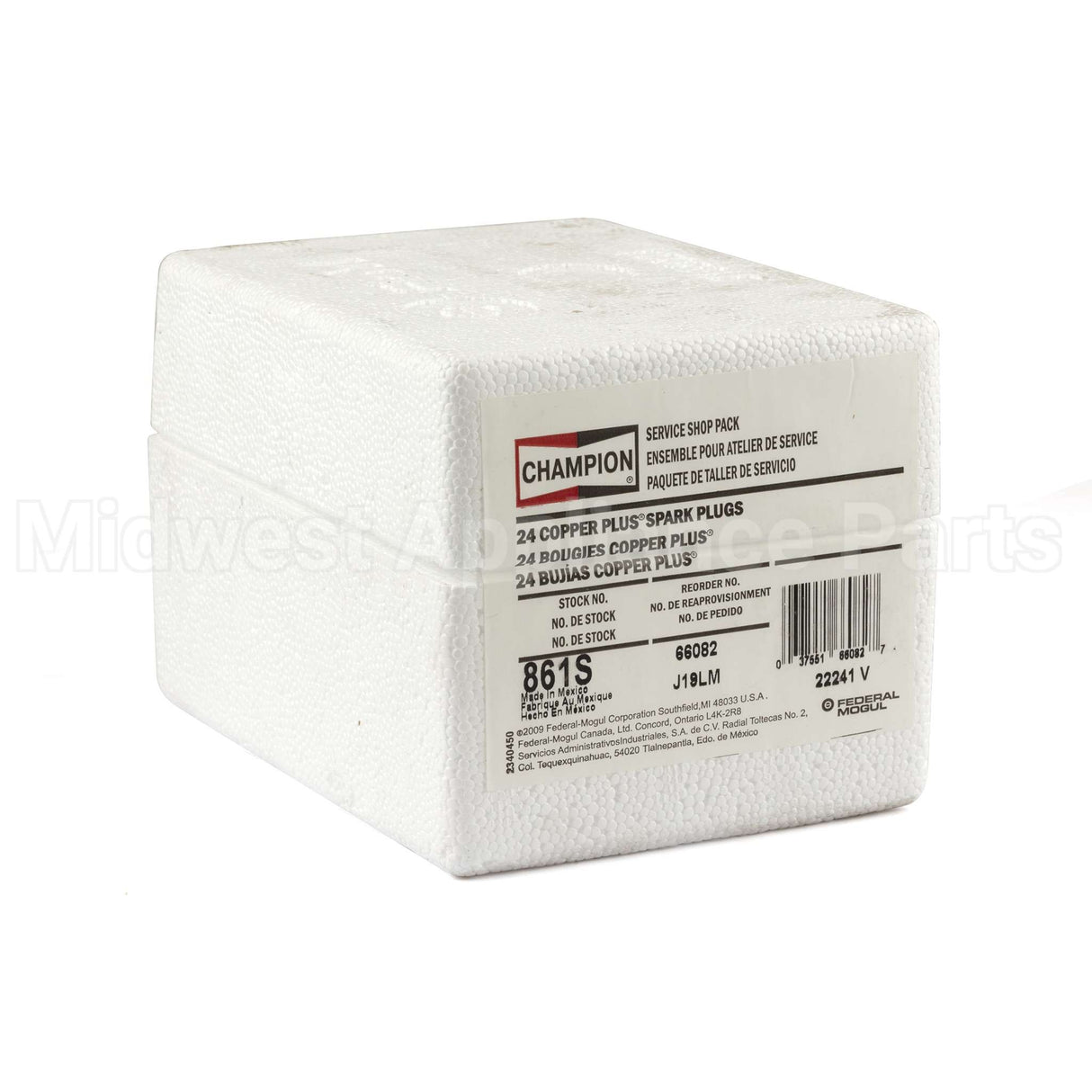 861S Champion J19Lm Shop Pack 24 Plugs