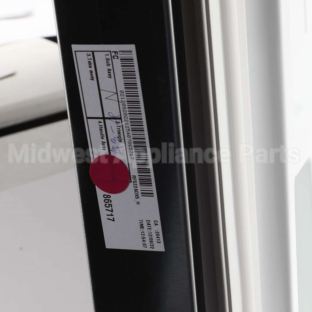865717P Fisher Paykel Dr Fc 606X790 Rf522W Sx2 Hsw