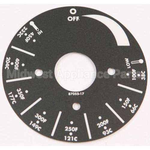 8705517 Compatible Apw Electric Griddles Plate Dial