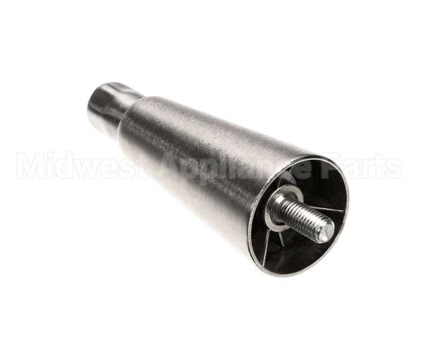 87327 Apw Wyott Leg 6 Nickel Plated (Thead 1/2